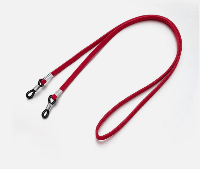 black framed eyeglasses